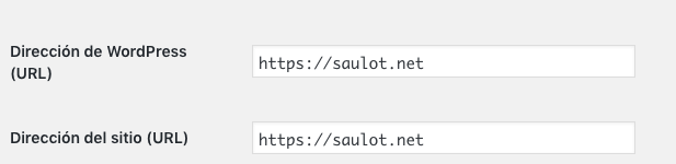 direccion wordpress activar SSL